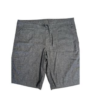 Prana Men's Gray Drawstring Shorts